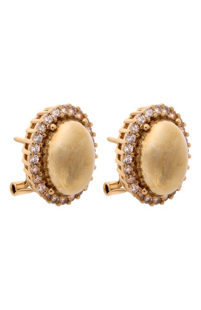 Серьги ANTON HEUNIS золотого цвета по цене 15250 руб., арт. STP3.62, фото 3 Серьги ANTON HEUNIS, арт. STP3.62, фото 3