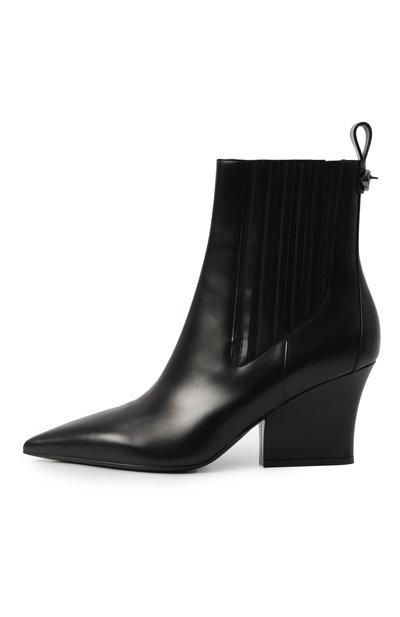 Кожаные ботильоны vlogo lockette VALENTINO, арт. 5W0S0KT4/LQV, фото 4