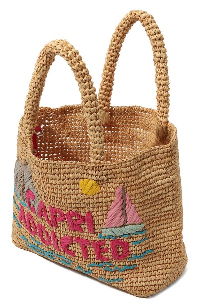 Комплект из сумки и футляра MC2 SAINT BARTH, арт. RAFFIA BEACH MID, фото 3