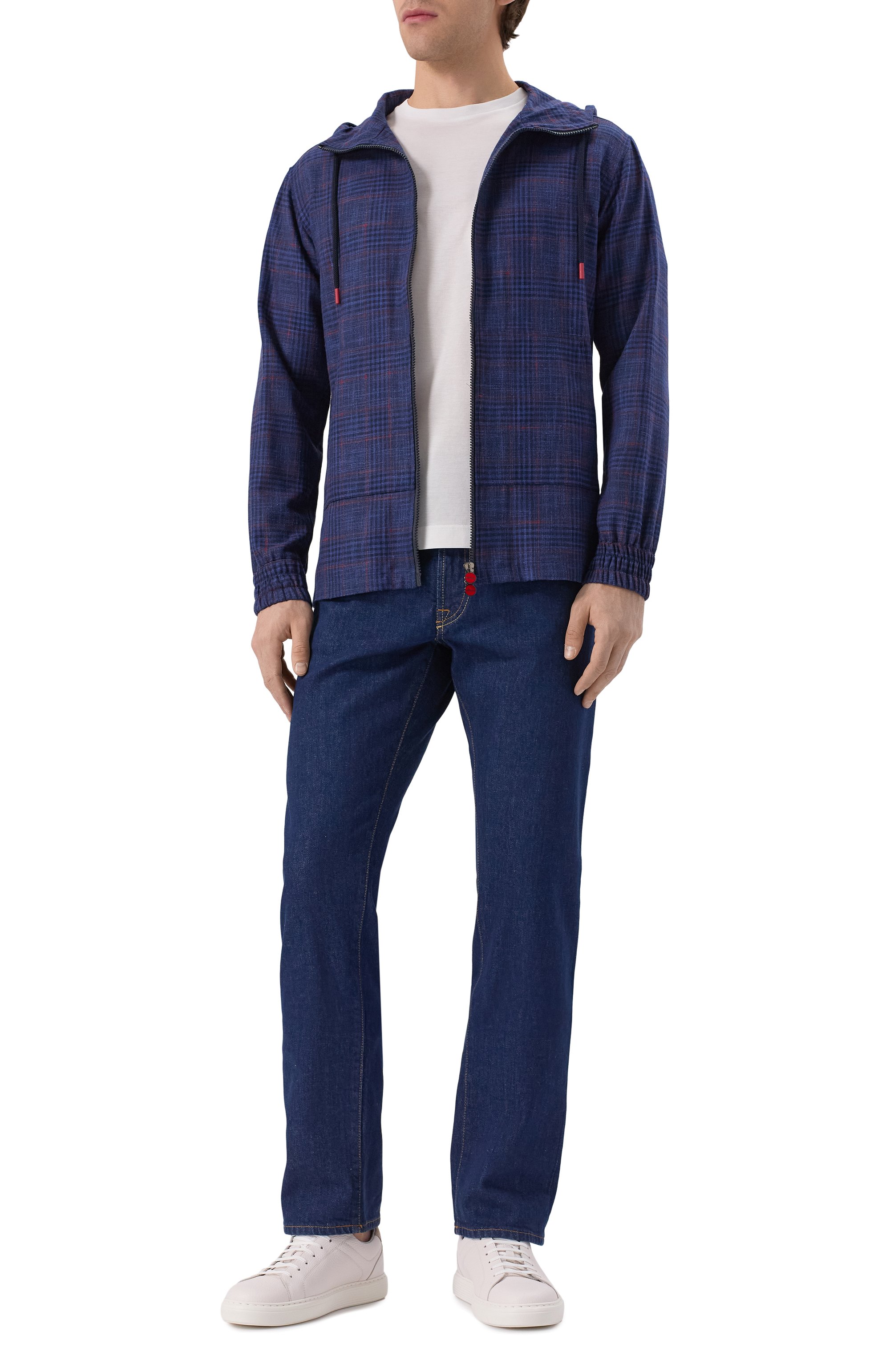 Рубашка из шерсти и шелка KITON, арт. UMC010K0616E14, фото 2