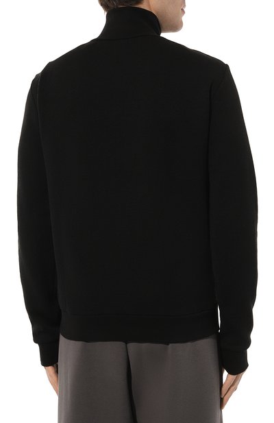 Свитшот WHO_AM черного цвета по цене 19000 руб., арт. MSH3-P241-BLK, фото 4 Свитшот WHO_AM, арт. MSH3-P241-BLK, фото 4