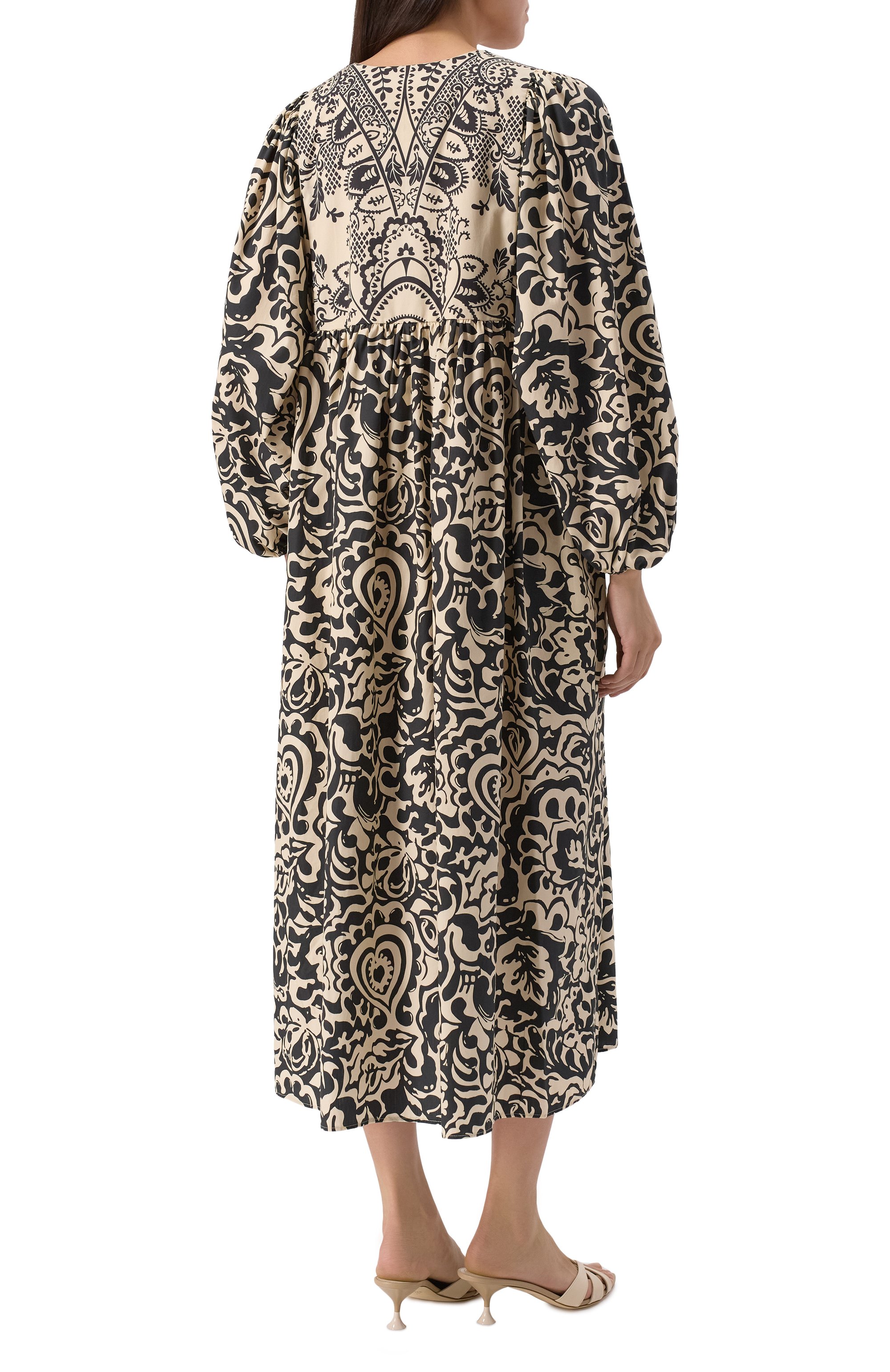 Хлопковое платье WEEKEND MAX MARA, арт. ANZI0, фото 4