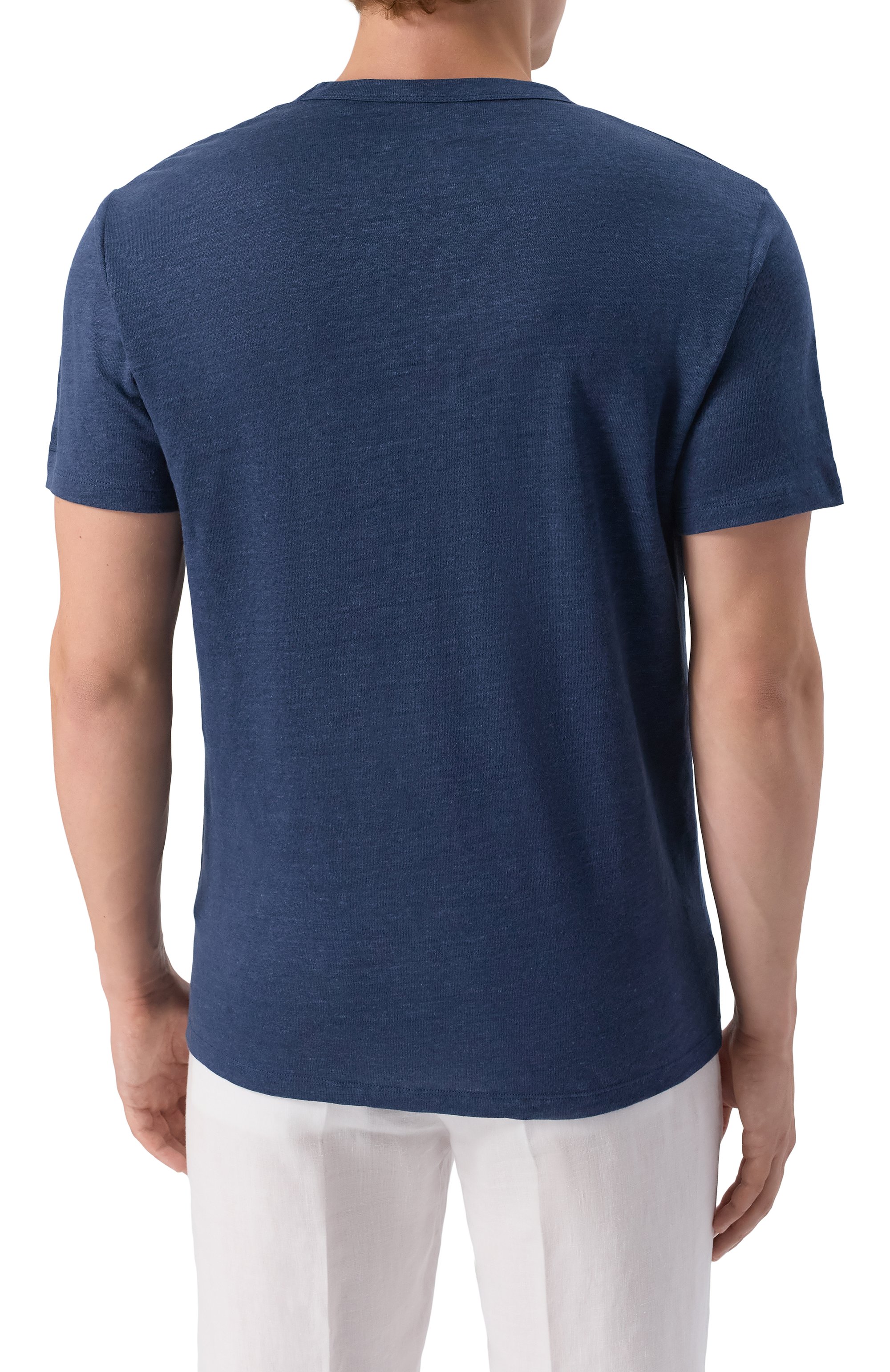 Льняная футболка MC2 SAINT BARTH, арт. STBM ECSTASEA/01202H, фото 4