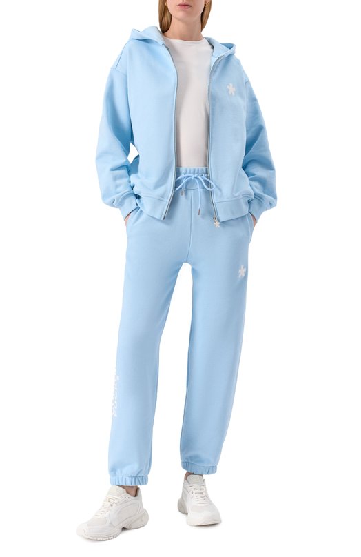 Хлопковая толстовка Comme des Fuckdown CFABW01220 Голубой  CFABW01220 Фото 2