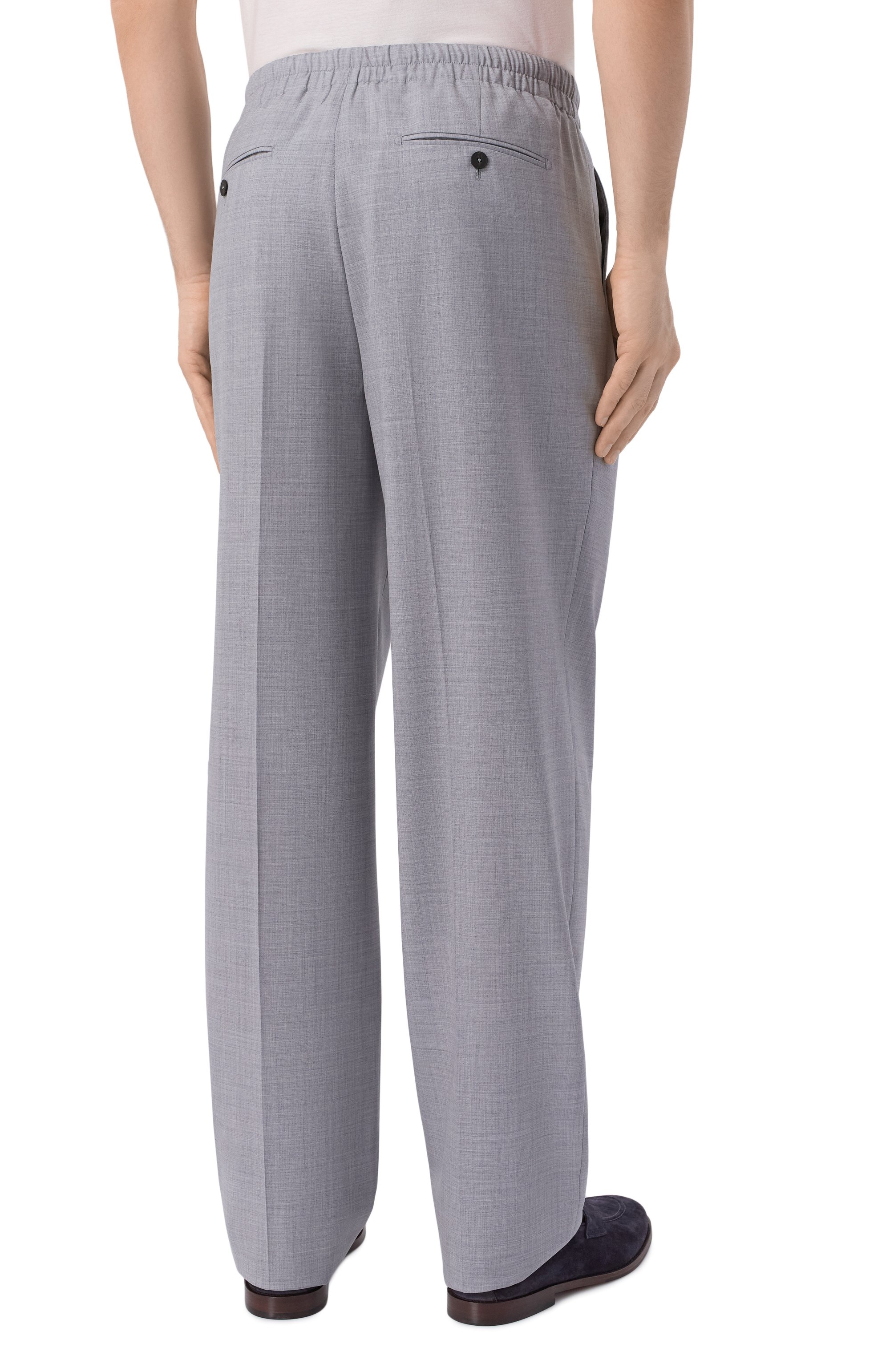 Шерстяные брюки 12 STOREEZ, арт. 136039, фото 4