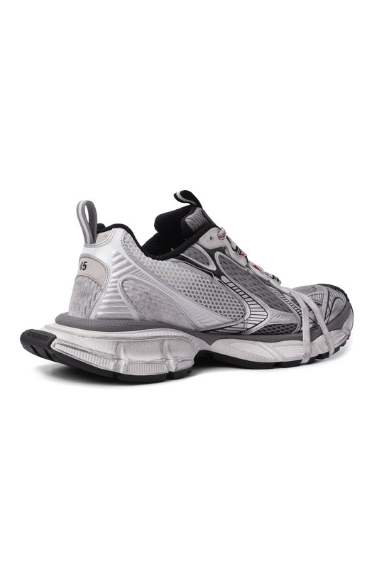 Текстильные кроссовки 3XL Balenciaga 840090/W3XSG Серый  840090/W3XSG Фото 4