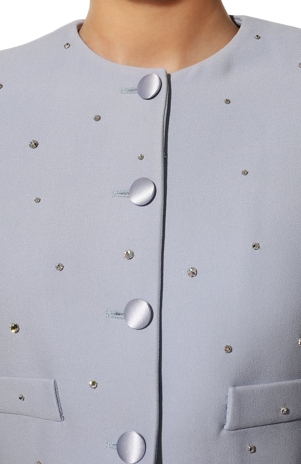 Жакет из вискозы MIU MIU, арт. MH1648-1YEG-F0M10, фото 5