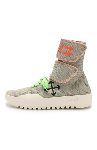 Высокие текстильные кроссов ки cst- 001 на шнуровке OFF-WHITE, арт. 0MIA108F18B830010610, фото 3