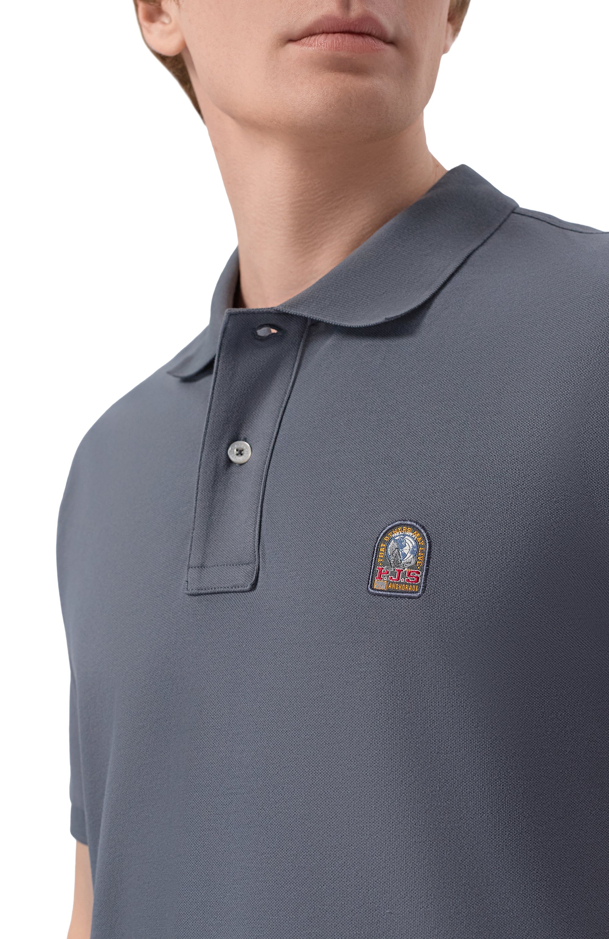 Хлопковое поло PARAJUMPERS, арт. 26SM-PM P0E K01, фото 5