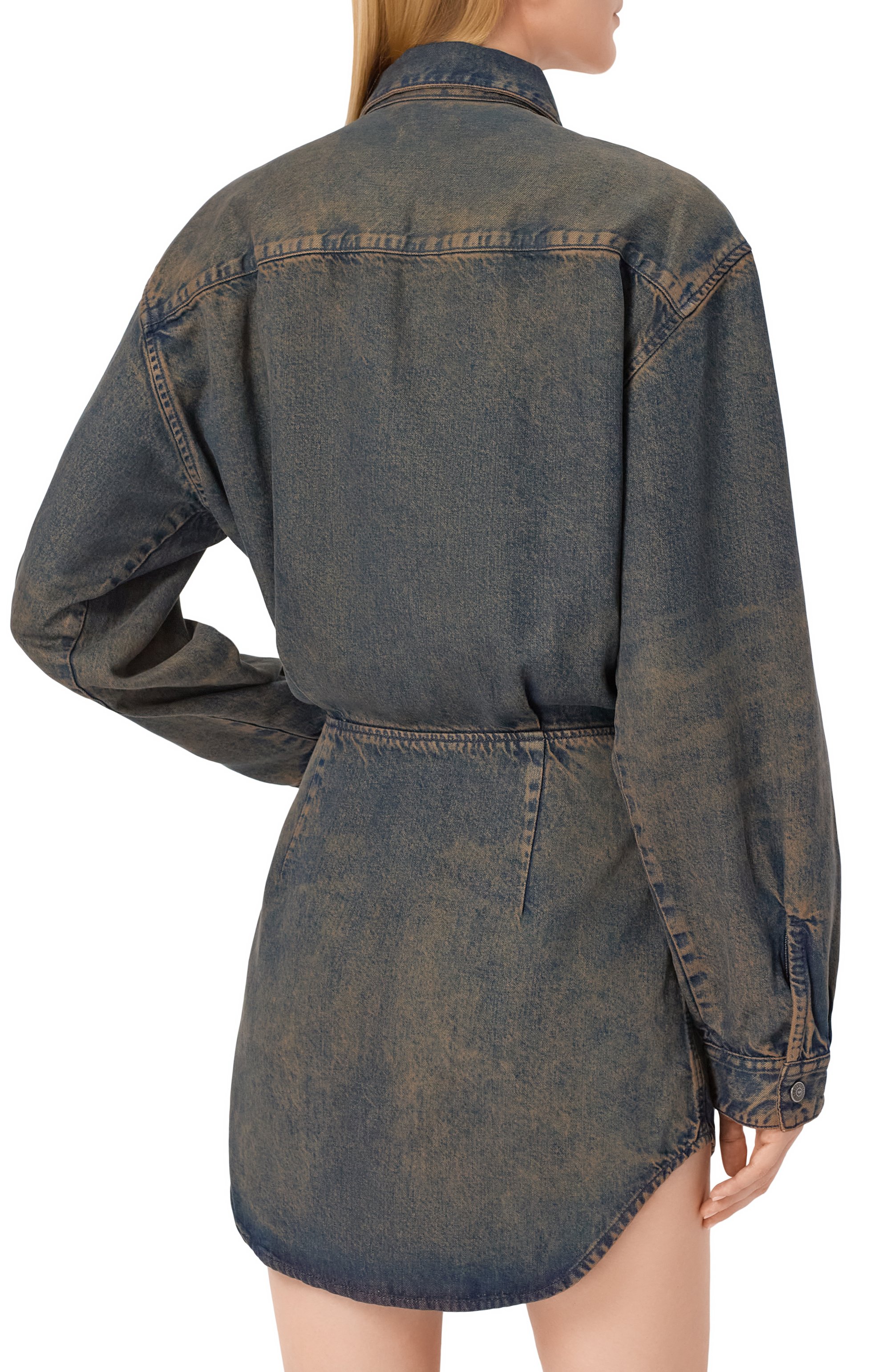 Джинсовое платье DIESEL, арт. A19018/068TE, фото 4