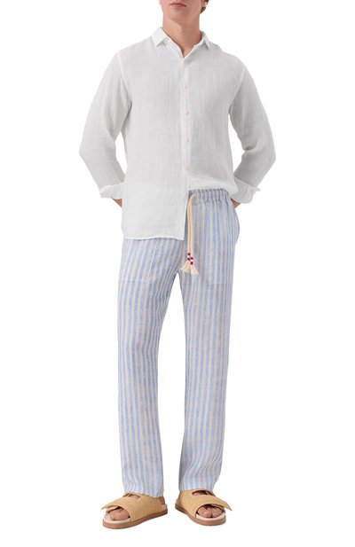 Льняные брюки MC2 SAINT BARTH, арт. STBM CALAIS/01466H, фото 2