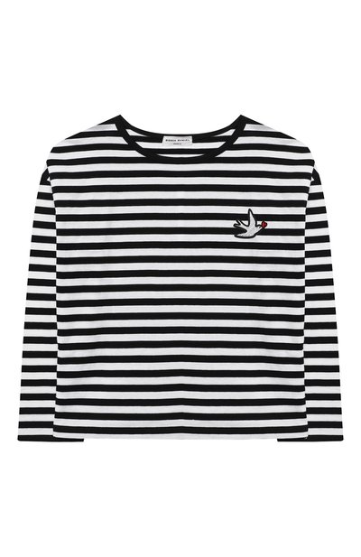 Хлопковый лонгслив SONIA RYKIEL ENFANT, арт. 21S1TS30, фото 1