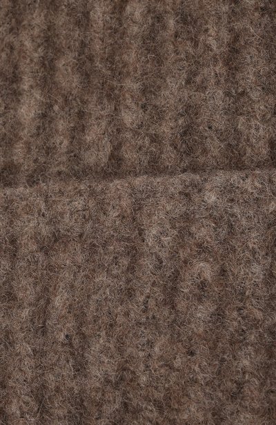 Шерстяная шапка ISABEL BENENATO темно-бежевого цвета по цене 17750 руб., арт. DK68F21, фото 4 Шерстяная шапка ISABEL BENENATO, арт. DK68F21, фото 4