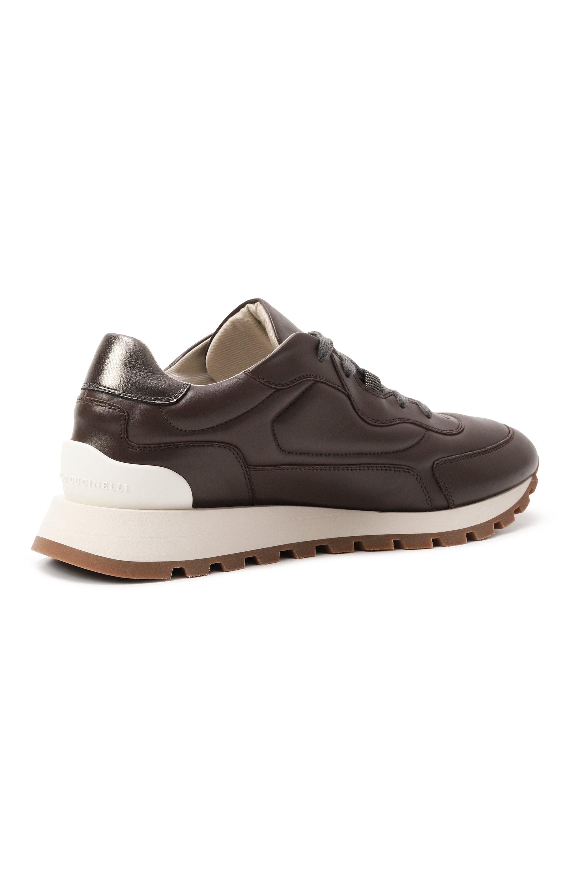 Кожаные кроссовки BRUNELLO CUCINELLI, арт. MZSKG3025P, фото 5