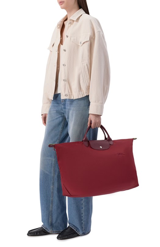 Сумка Le Pliage Green large Longchamp L1624919/919 Бордовый  L1624919/919 Фото 3