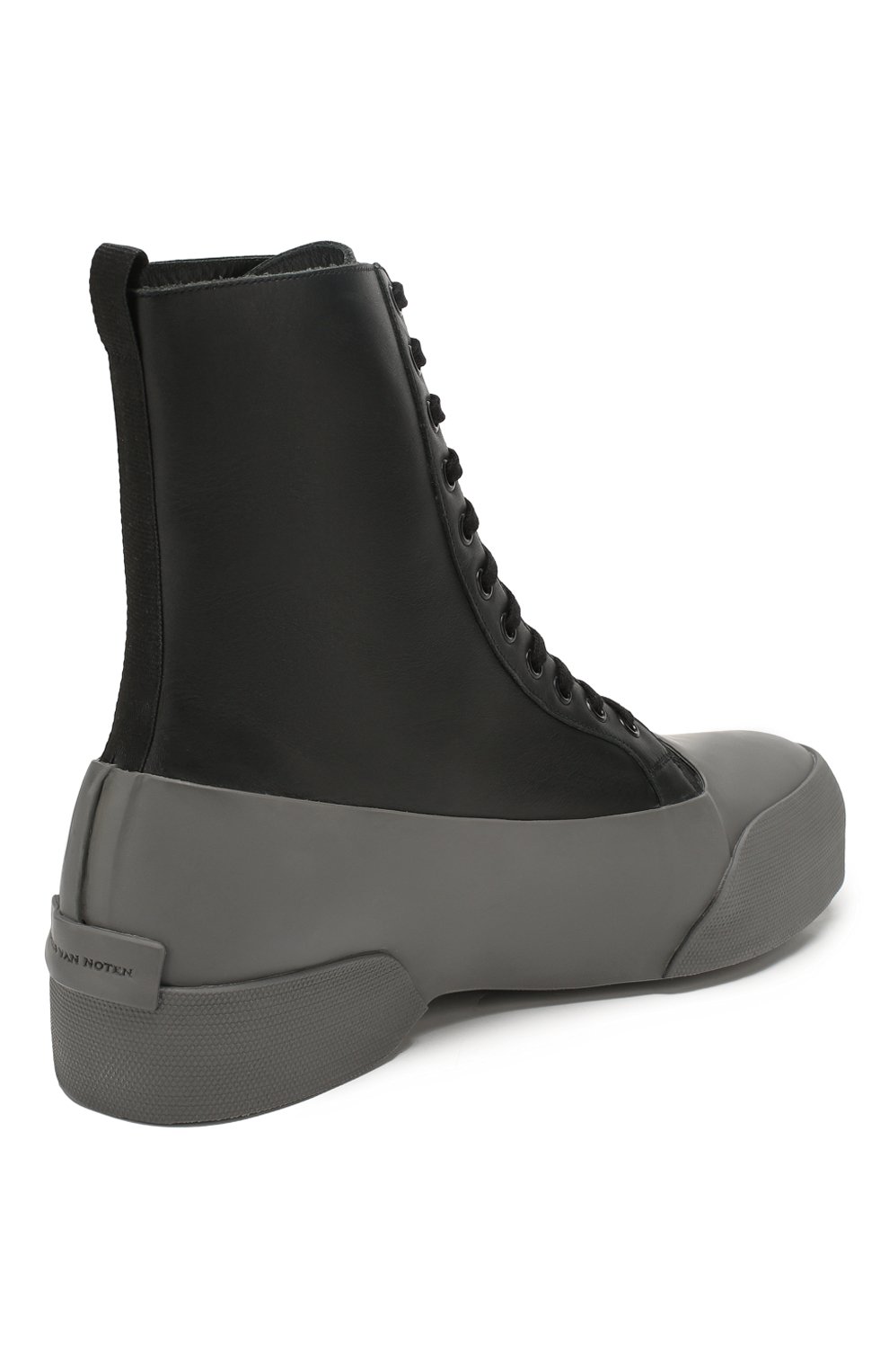 Комбинированные ботинки DRIES VAN NOTEN, арт. MW26/398/QU268, фото 4