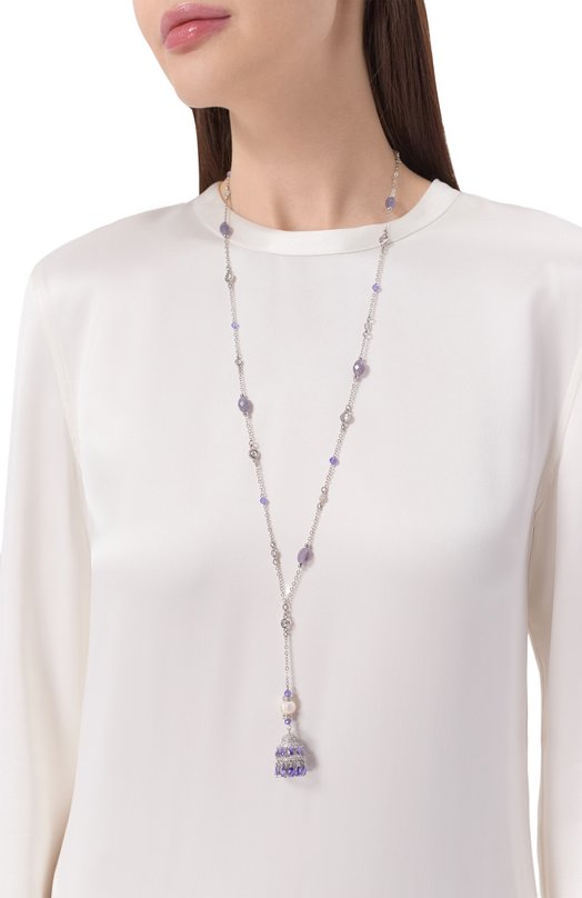 Колье Shiraz Bluejay BJ-SHZ Фиолетовый  BJ-SHZ Фото 2
