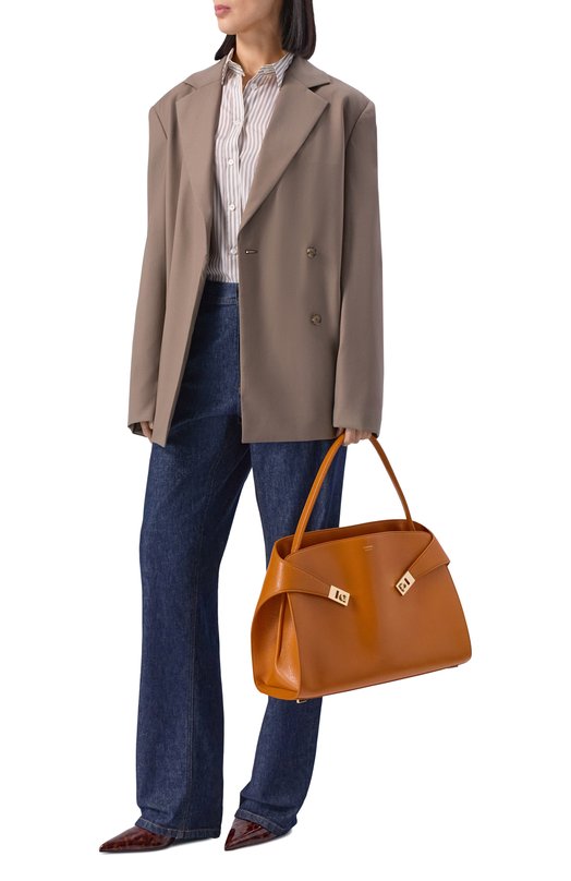 Сумка Hug Soft large Ferragamo 219939/787835 Коричневый  219939/787835 Фото 7