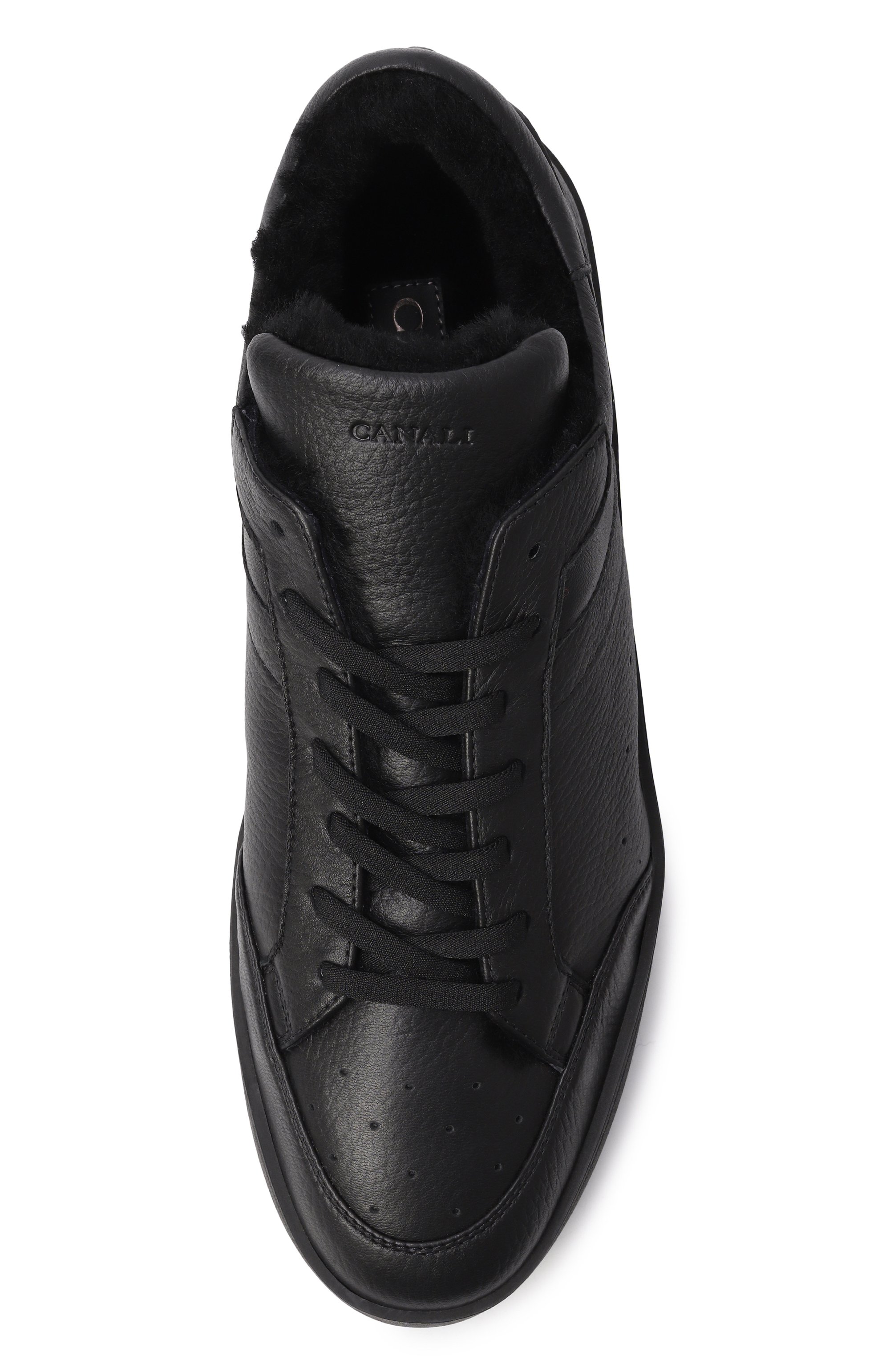 Кожаные кеды CANALI, арт. 493203/RC01210, фото 6