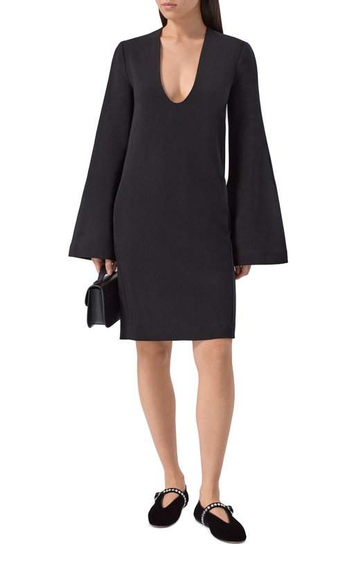 Текстильные балетки Stella Le Monde Beryl STE-VEL-BCR Чёрный  STE-VEL-BCR Фото 3