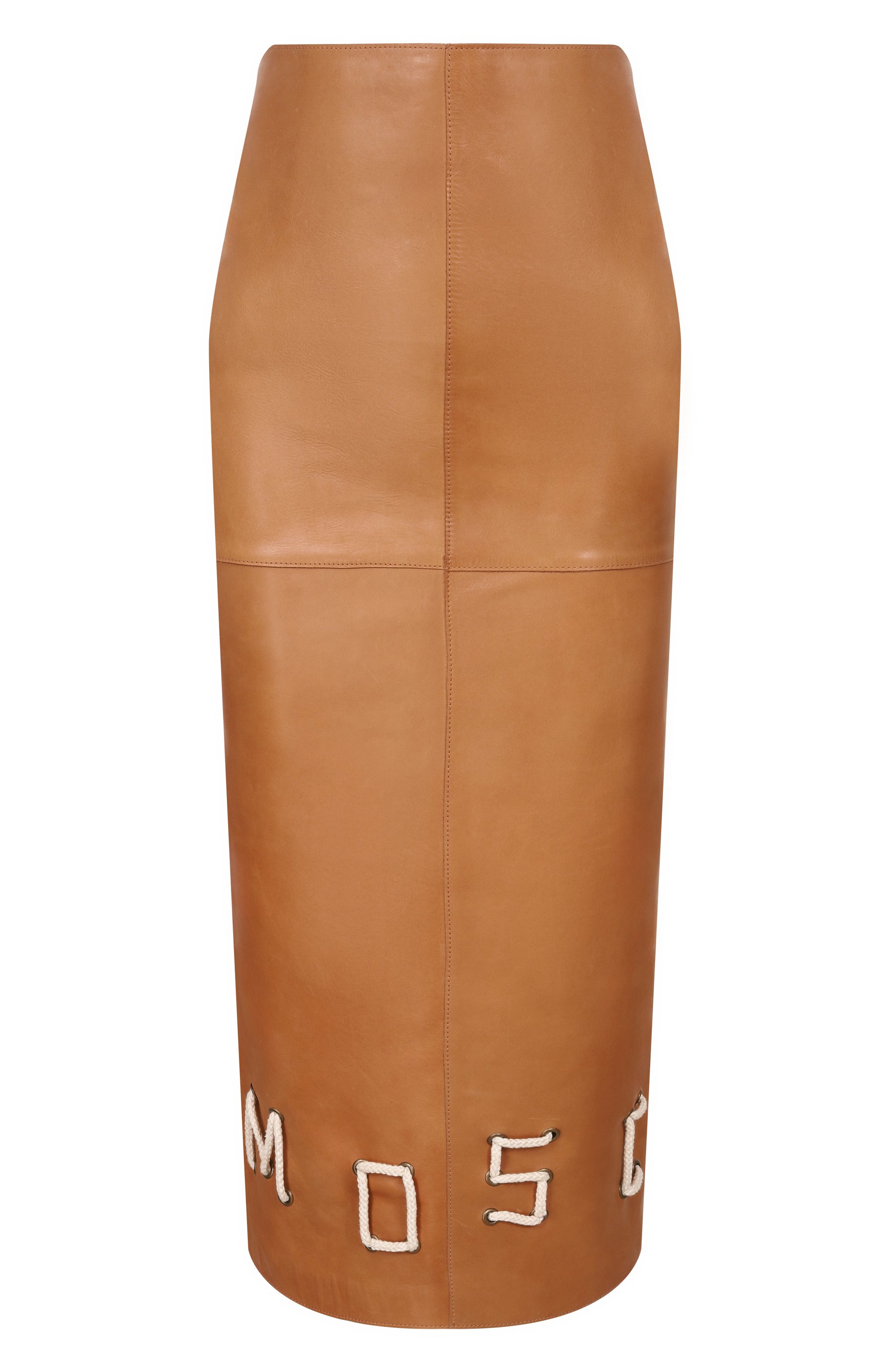 Кожаная юбка MOSCHINO, арт. A3701/0472, фото 1