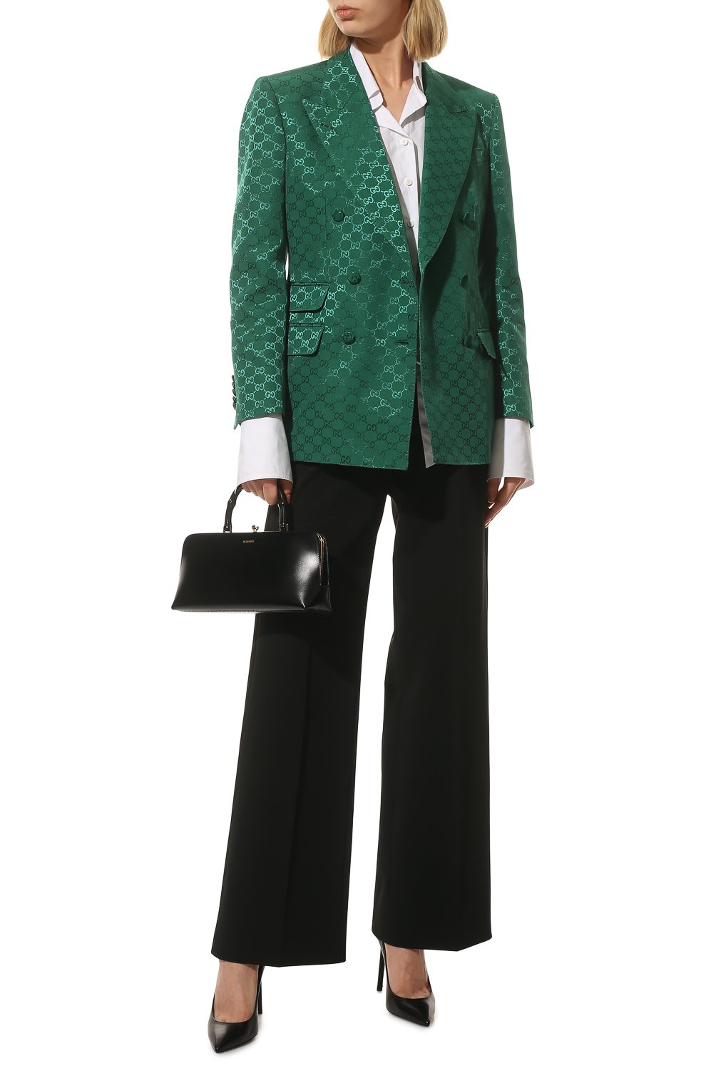 Жакет из хлопка и вискозы GUCCI, арт. 669527/ZAHMD, фото 2
