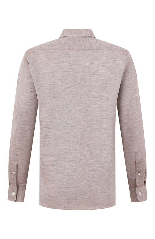 

Рубашка из хлопка и льна Sonrisa, Бежевый