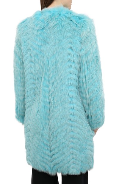 Шуба свободного кроя из меха песца MATE OFFICIAL, арт. 74CF063-88BI091, фото 4