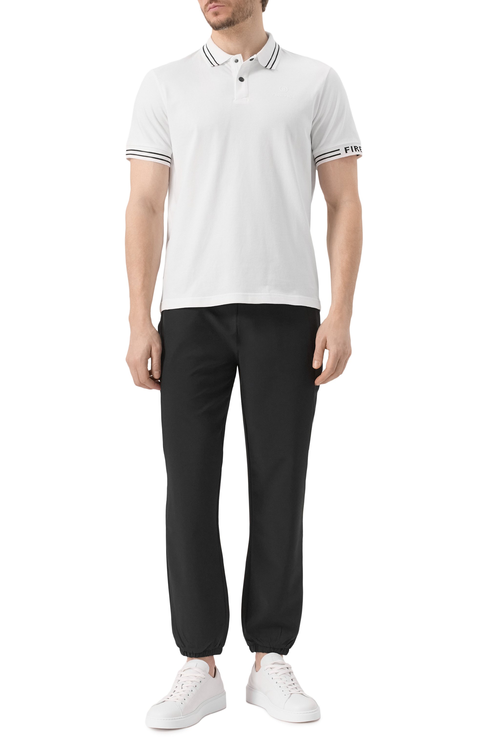 Хлопковое поло BOGNER FIRE+ICE, арт. 54487310, фото 2