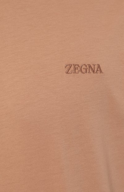 Хлопковая футболка ZEGNA, арт. UD360A7/D760, фото 5