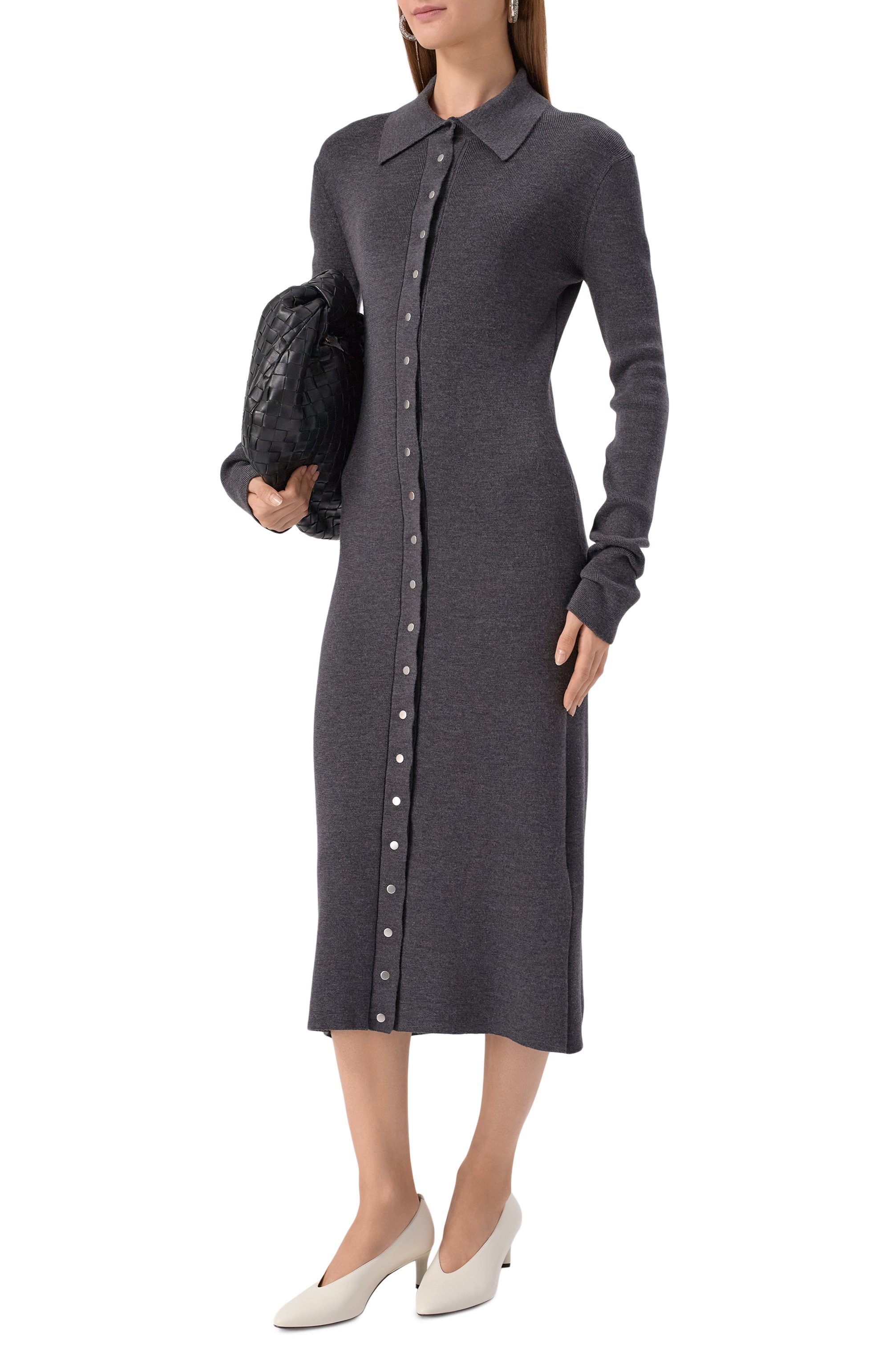 Шерстяное платье JIL SANDER, арт. J02HP0034/J14797, фото 2