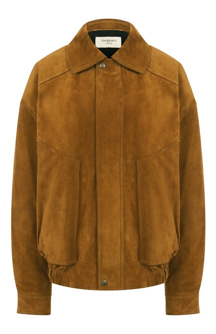 Женская замшевая куртка SAINT LAURENT, арт. 824387/YCSG2