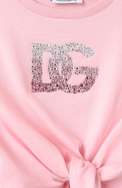 Хлопковая футболка DOLCE & GABBANA, арт. L5JT0V/G700X/8-14, фото 3