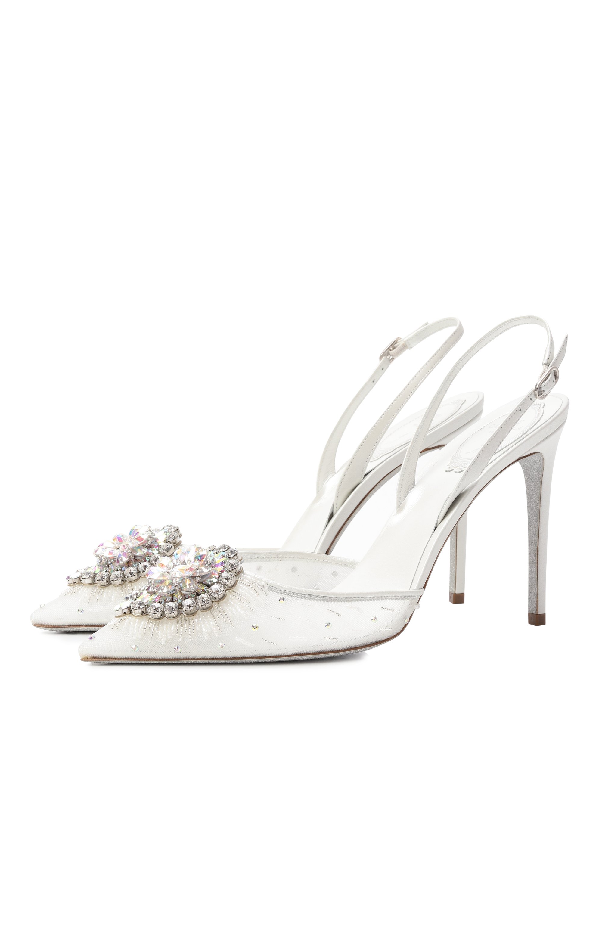 Текстильные туфли barbara 105 RENE CAOVILLA, арт. C11829-105/CRIN, фото 1