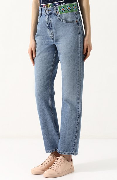 Укор оченные джинсы прямого кроя с потертостями ICONS OF CALIFORNIA, арт. L505BT_PS1, фото 3