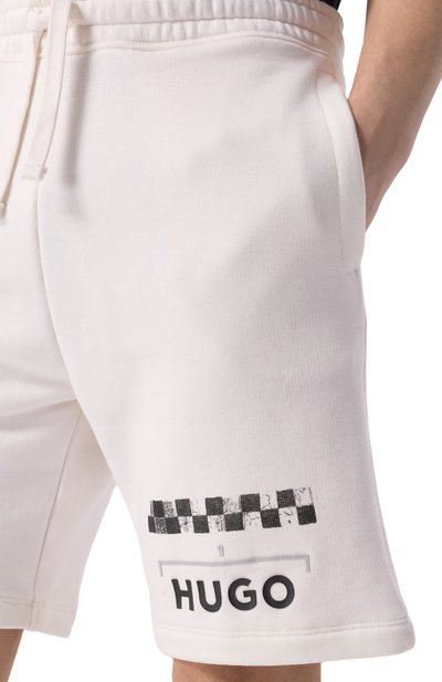 Хлопковые шорты HUGO, арт. 50531759, фото 5