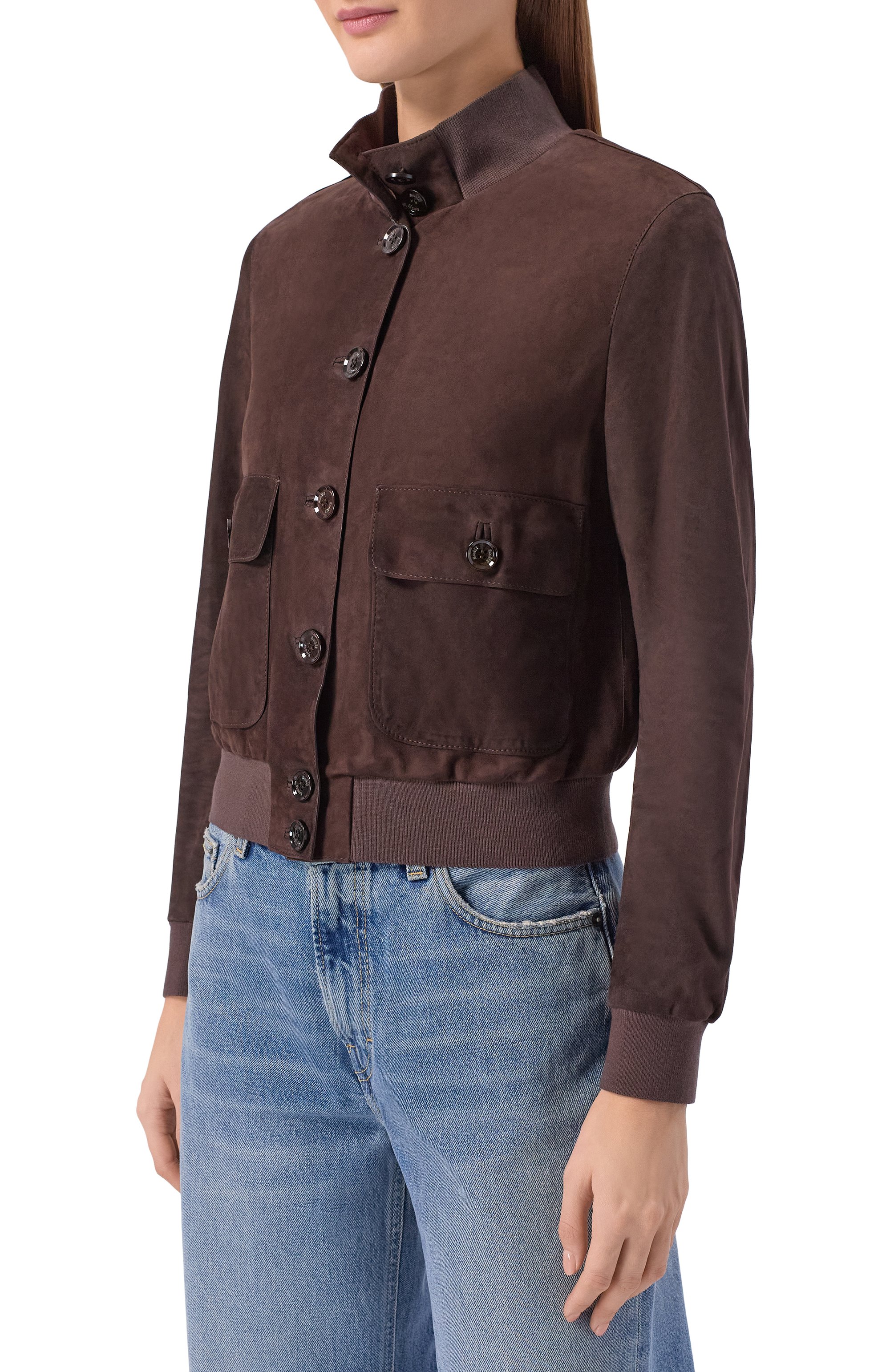 Замшевый бомбер natizza-ur MOORER, арт. NATIZZA-UR, фото 3