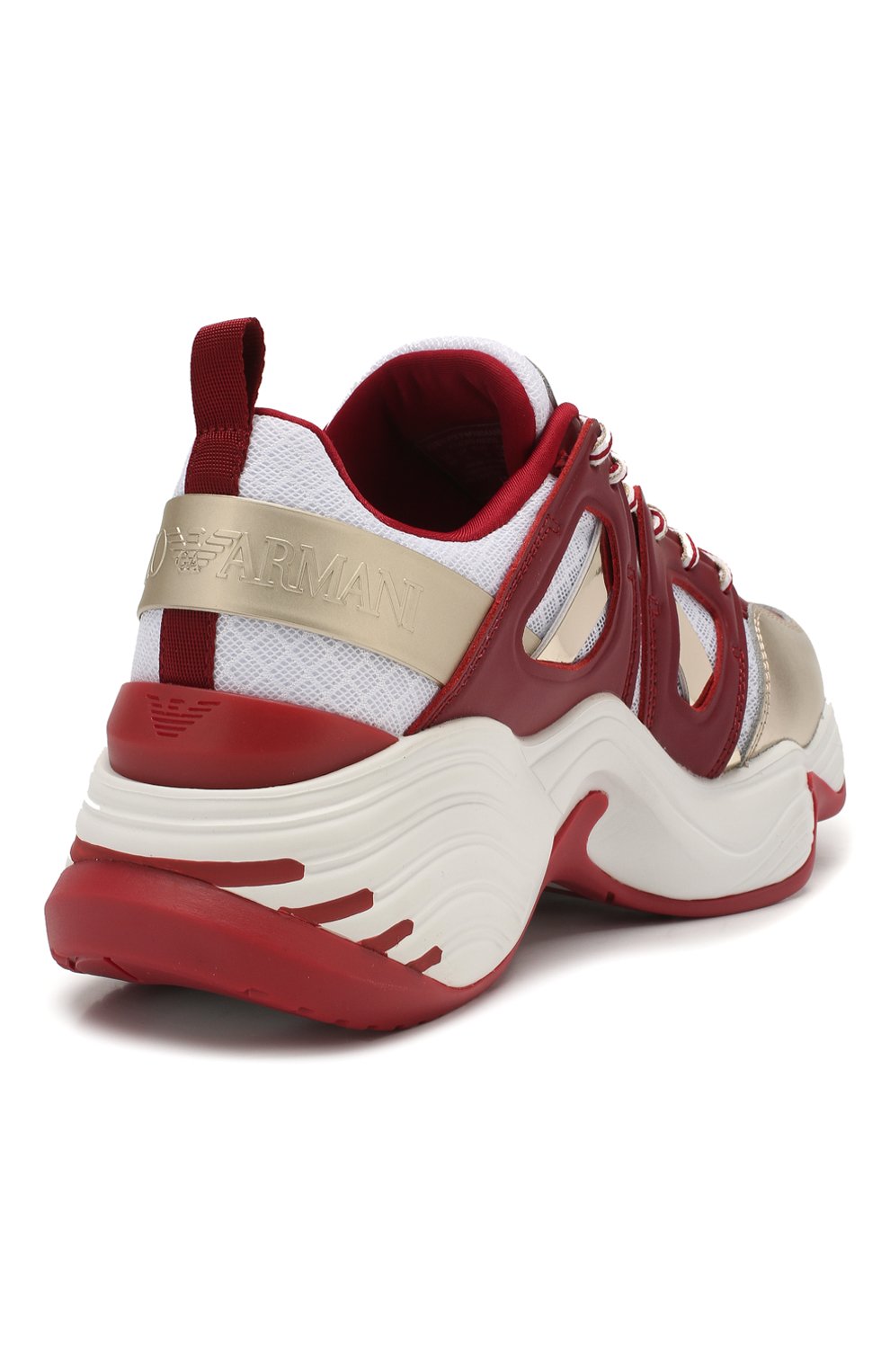 Комбинированные кроссовки EMPORIO ARMANI, арт. X3X099/XM250, фото 4
