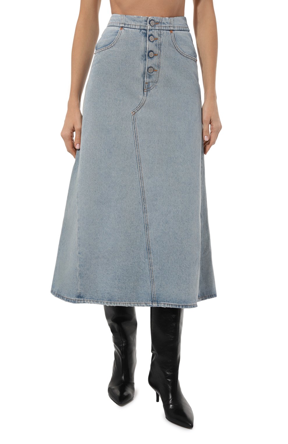 Джинсовая юбка MM6, арт. S52MI0002/S30589, фото 3