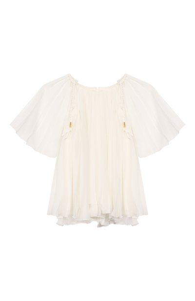 Блузка CHLOÉ белого цвета по цене 27950 руб., арт. C15B06, фото 1 Блузка CHLOÉ, арт. C15B06, фото 1