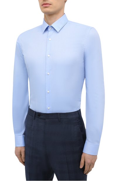 Хлопковая сорочка BOSS, арт. 50447265, фото 3