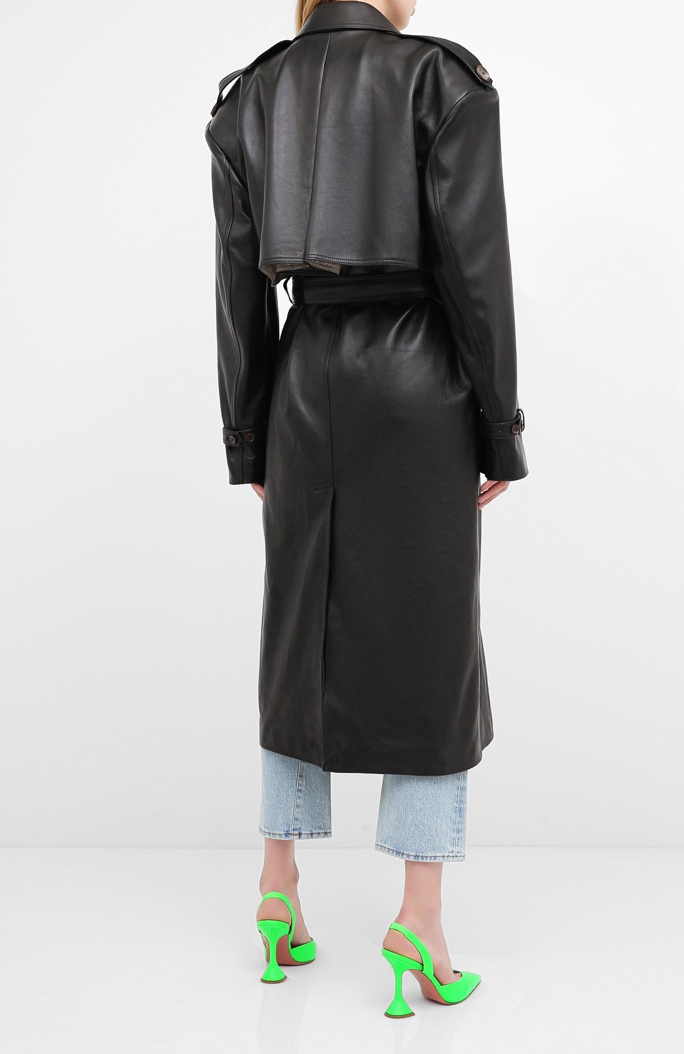 Кожаный тренч MAGDA BUTRYM, арт. 1835208008, фото 4