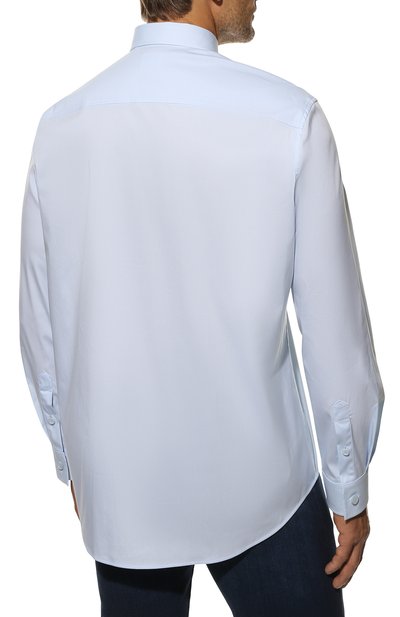 Хлопковая рубашка BURBERRY, арт. 8043061, фото 4