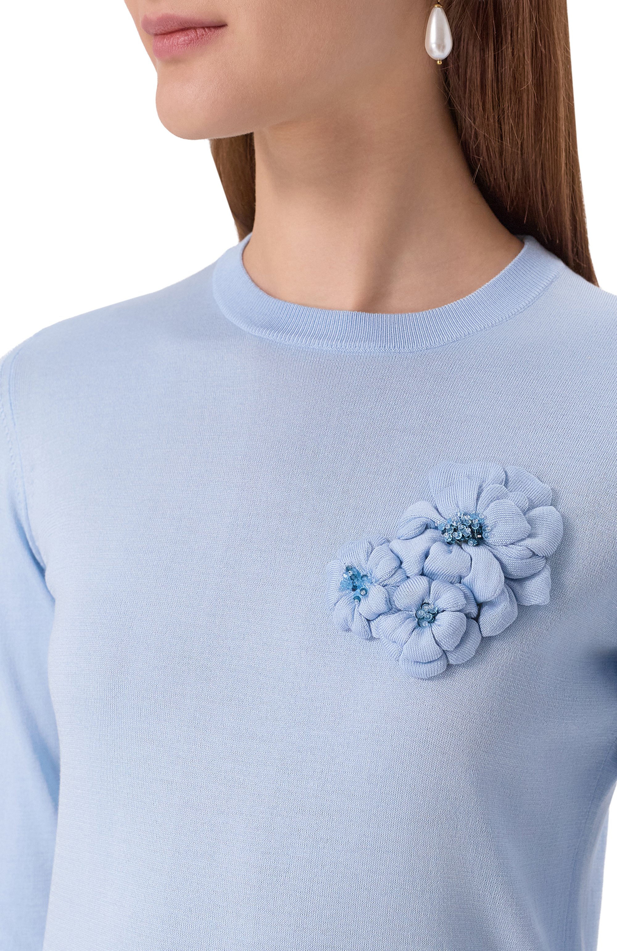 Шелковый пуловер DOLCE & GABBANA, арт. FXX48Z/JBS01, фото 5