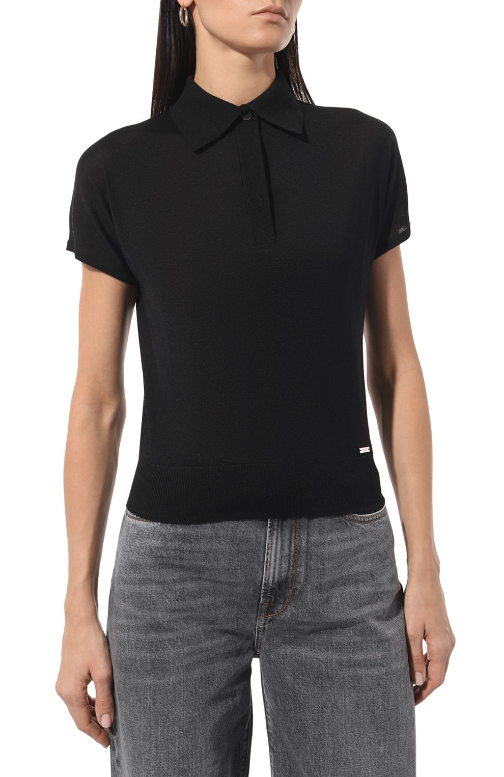 Поло из кашемира и шелка KITON, арт. D56721, фото 3