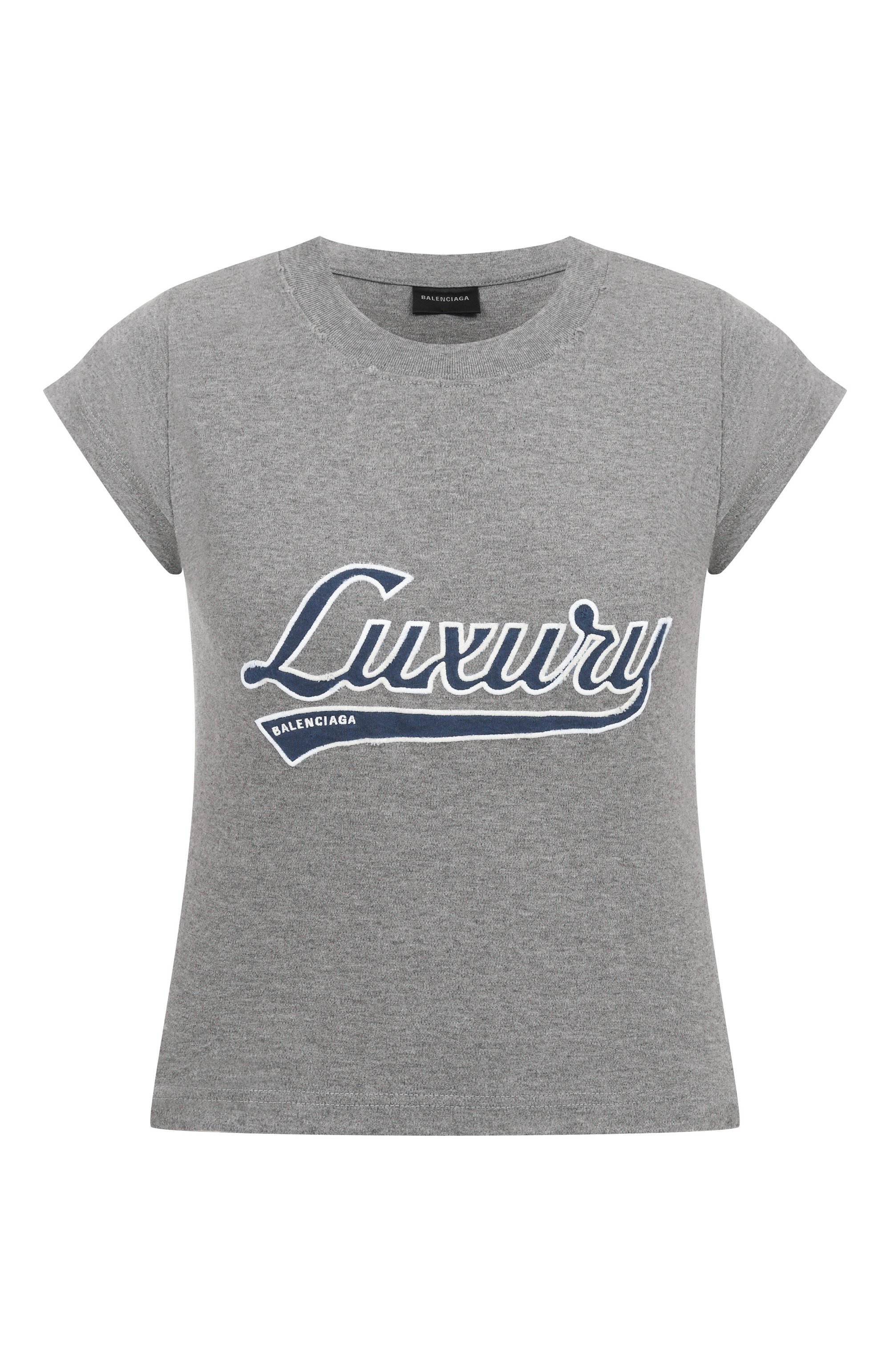 Хлопковая футболка BALENCIAGA, арт. 807341/TTVB8, ф�ото 1