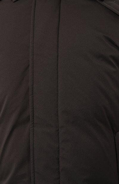 Пуховик с воротником из бобра CORTIGIANI, арт. 1AG625, фото 5