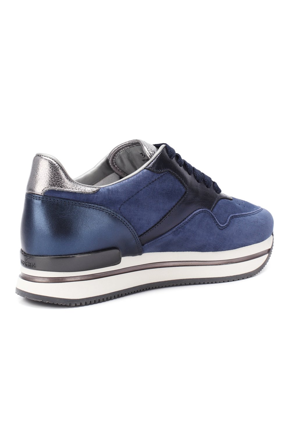 Кожаные кроссовки HOGAN, арт. HXW2220M469KHD, фото 4