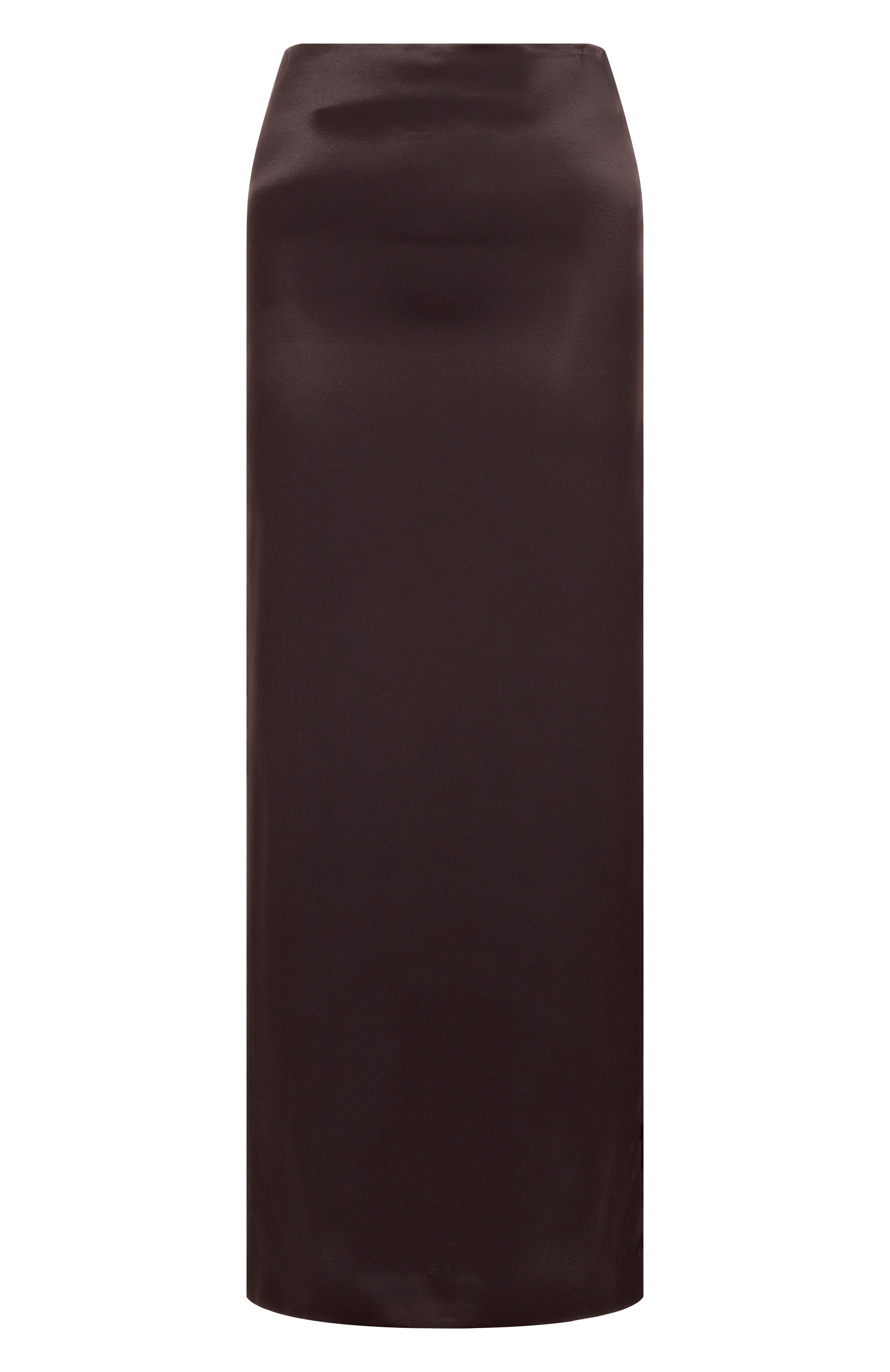 Атласная юбка ARMARIUM коричневого цвета по цене 73350 руб., арт. ARMFWSK16/V012, фото 1 Атласная юбка ARMARIUM, арт. ARMFWSK16/V012, фото 1