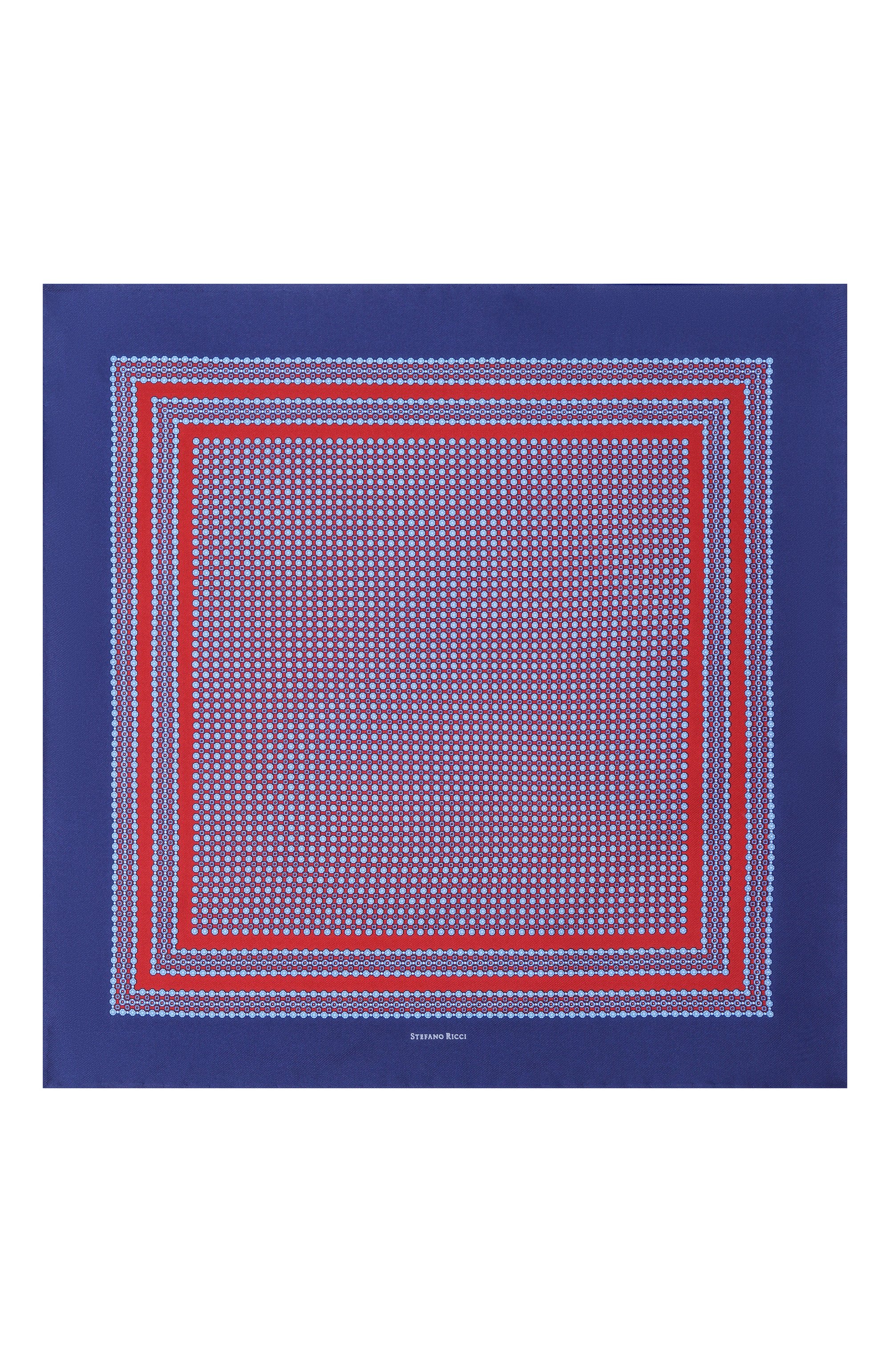 Шелковый комплект из галстука и платка STEFANO RICCI, арт. DH/59100, фото 7